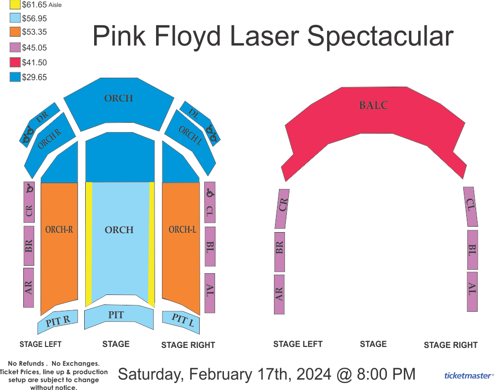The Pink Floyd Laser Spectacular Gas South District