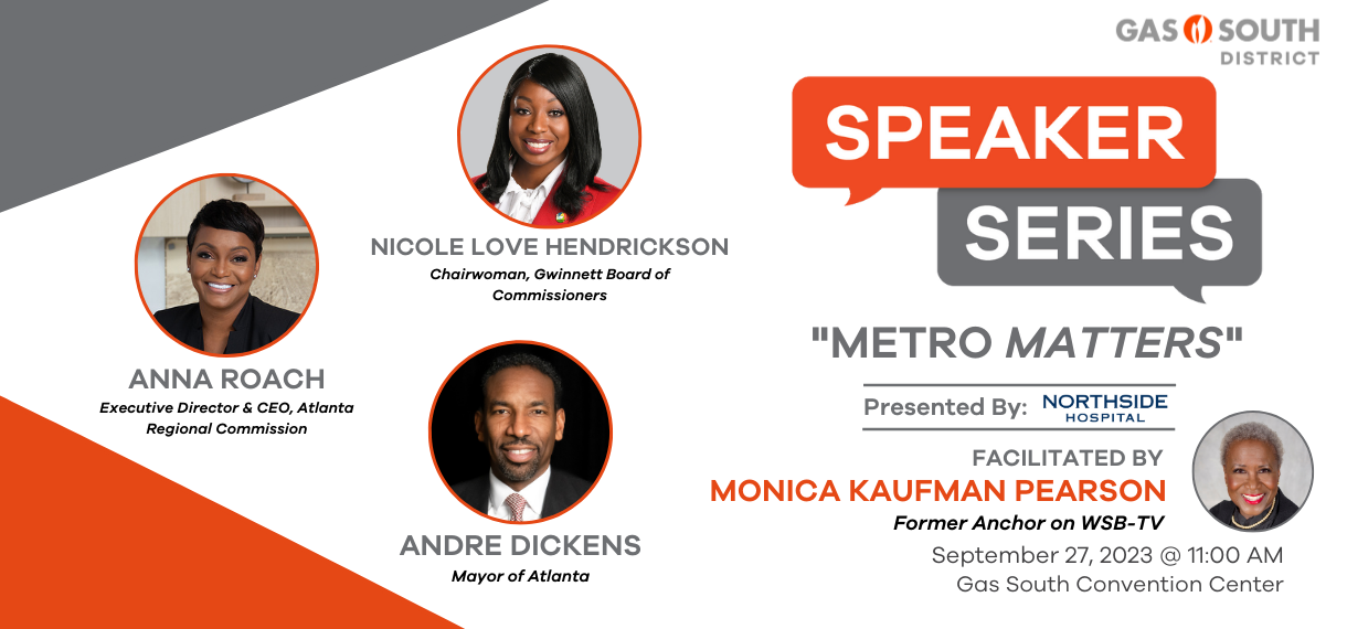 Gas South District Speaker Series - Metro Matters