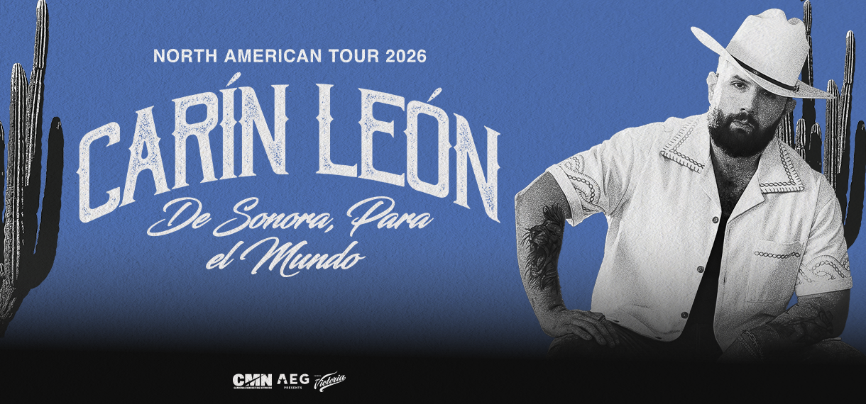 Carín León - De Sonora Para El Mundo Tour 2026