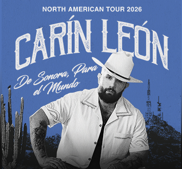 More Info for Carín León - De Sonora Para El Mundo Tour 2026