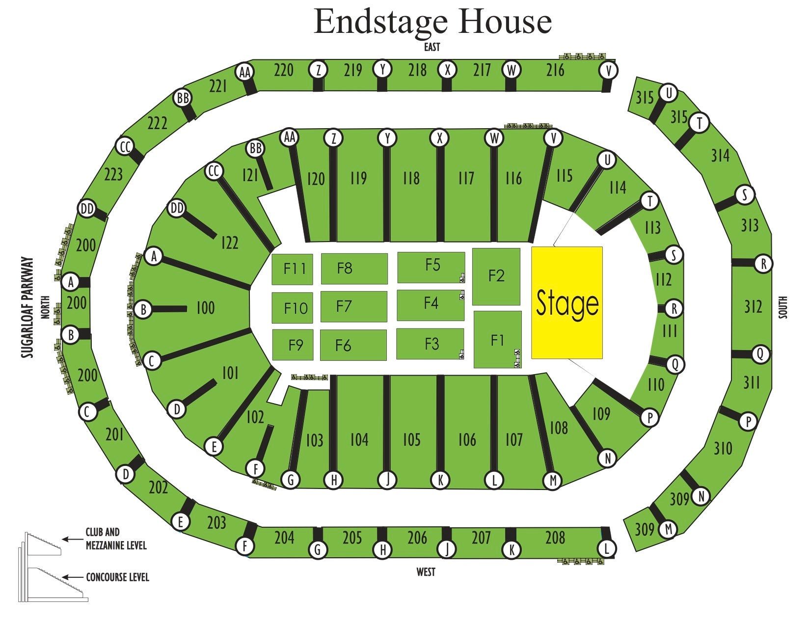 Seating Charts Gas South District