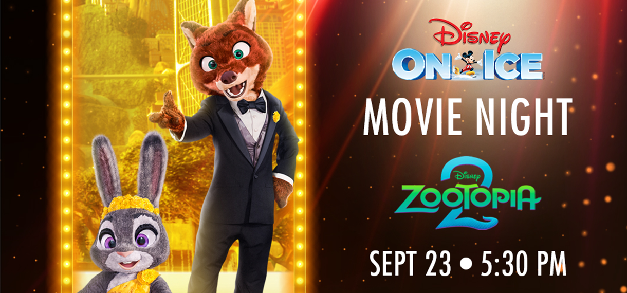 Disney On Ice Movie Night - Zootopia 2