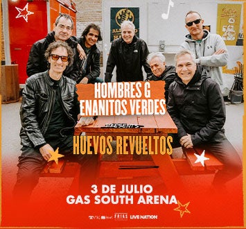 More Info for Hombres G and Enanitos Verdes - Huevos Revueltos Tour