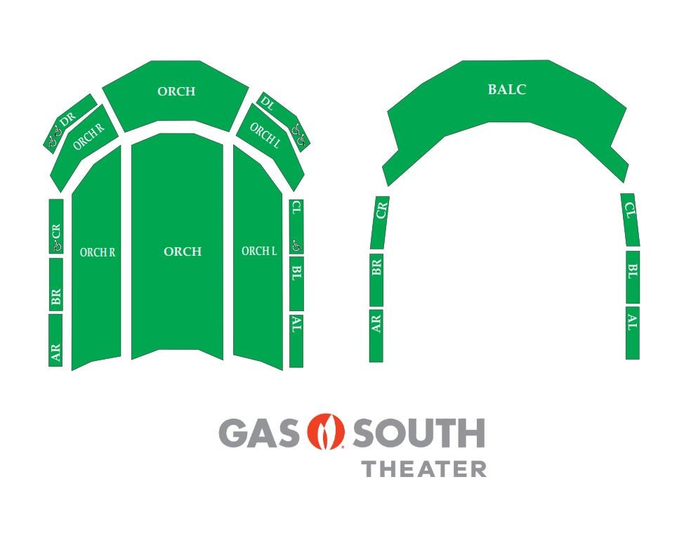 Seating Charts Gas South District