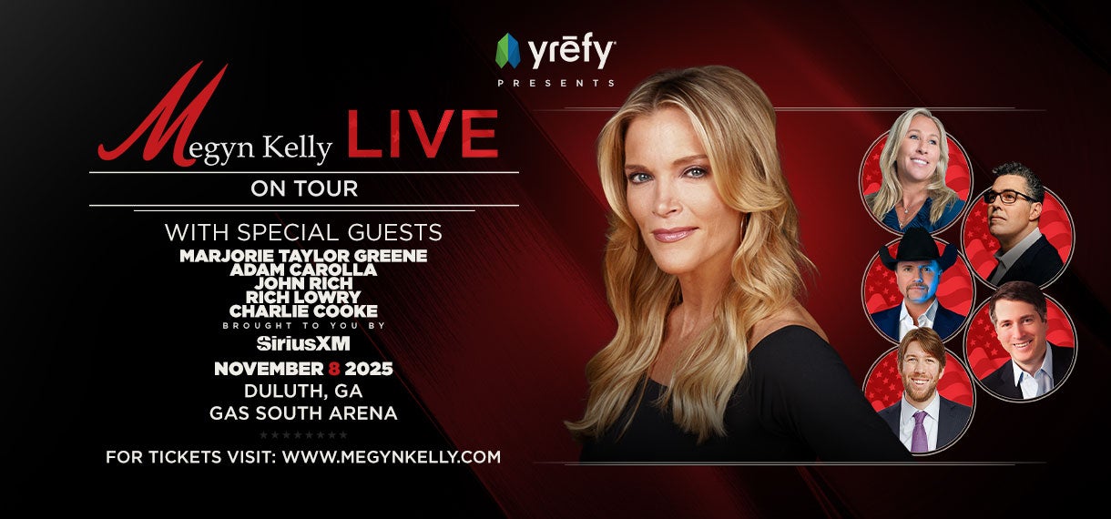 More Info for Megyn Kelly Live w/ Marjorie Taylor Greene, Adam Carolla, John Rich, Rich Lowry, Charlie Cooke