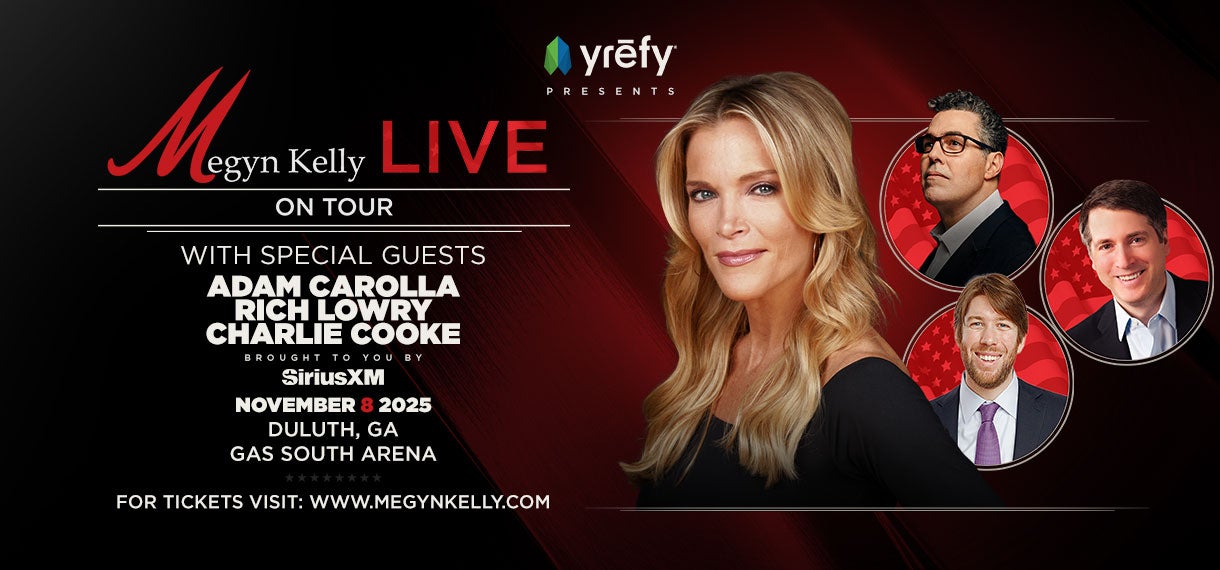 Megyn Kelly LIVE with special guests Adam Carolla, Rich Lowry & Charlie Cook